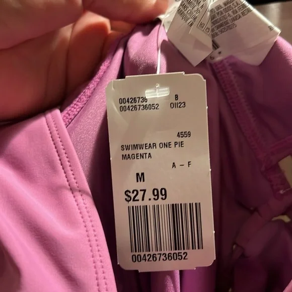 NWT Forever 21 Women’s One Piece Swim Suit, Sz M - Picture 3 of 5